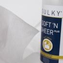 Sulky Soft´n Sheer Plus Schneidevlies 25 cm × 5 m in Weiß